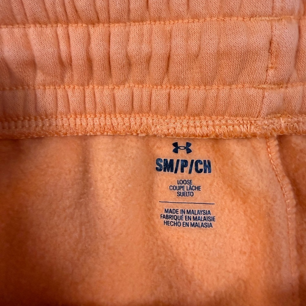 Under Armour Cargo Joggers Orange Women’s Small - Picture 5 of 12